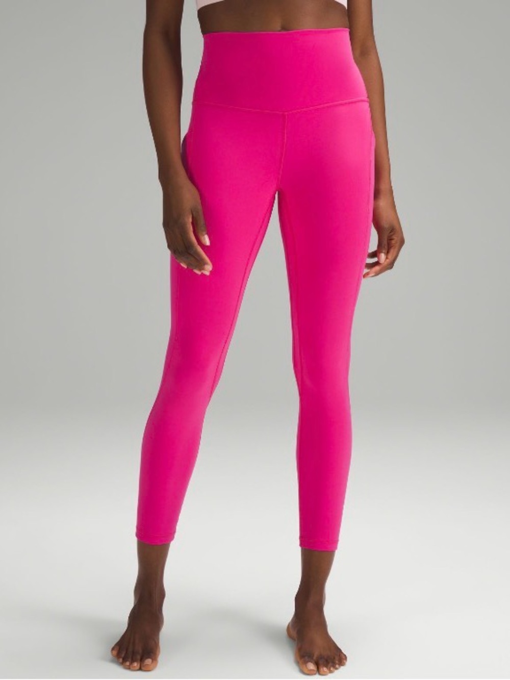 Lululemon Align High Rise Pant With Pockets 25” size 8 in Sonic Pink